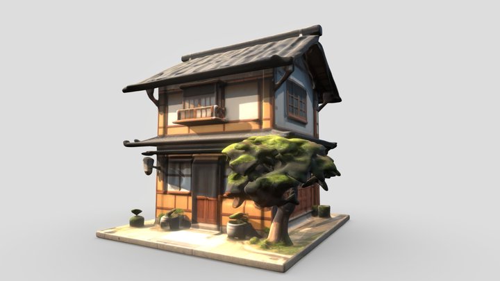Japanese house 3D Model