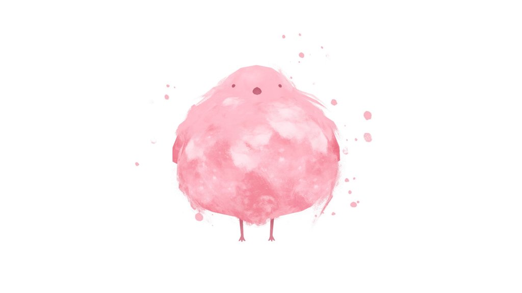 Watercolor bird