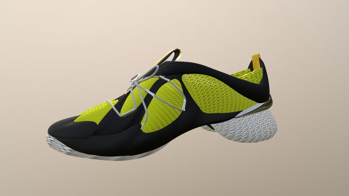 Wasp Sneaker 3D Model