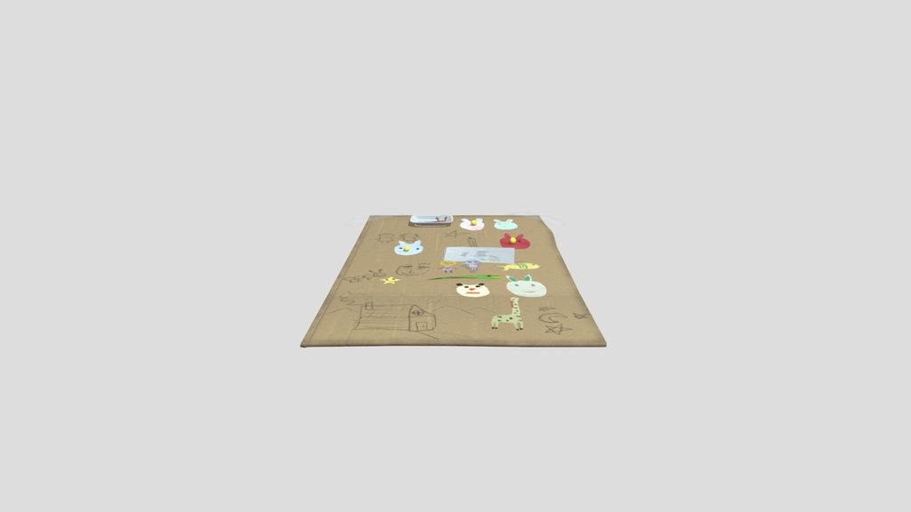 Cardboard Kids Draw