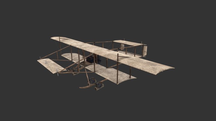 Farman IV 3D Model