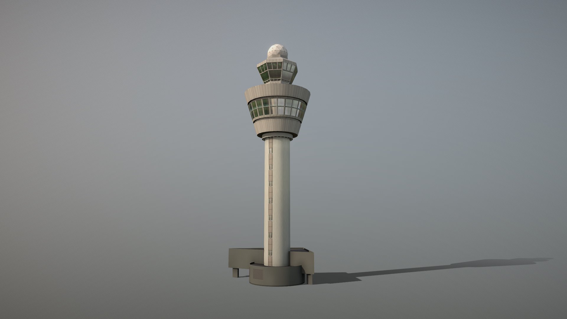 EHAM_Control_Tower Amsterdam Airport Schiphol