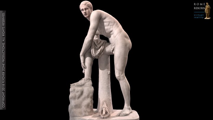 3D rendering of Sandalbinder Hermes