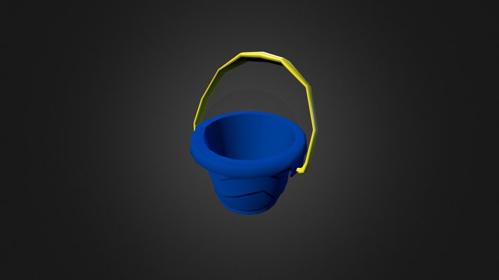 Beach Bucket 3D Model