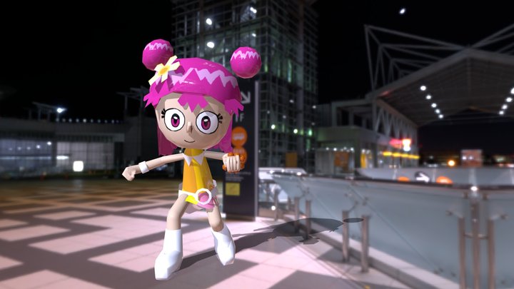 Capoeira (Ami Onuki) 3D Model