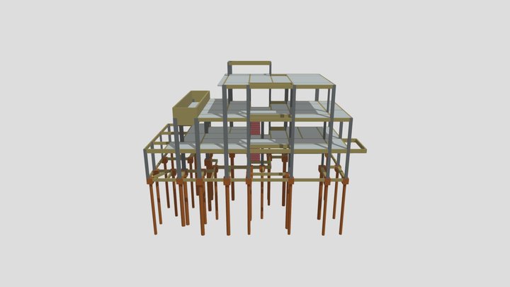 Residência Unifamiliar - Guará II 3D Model