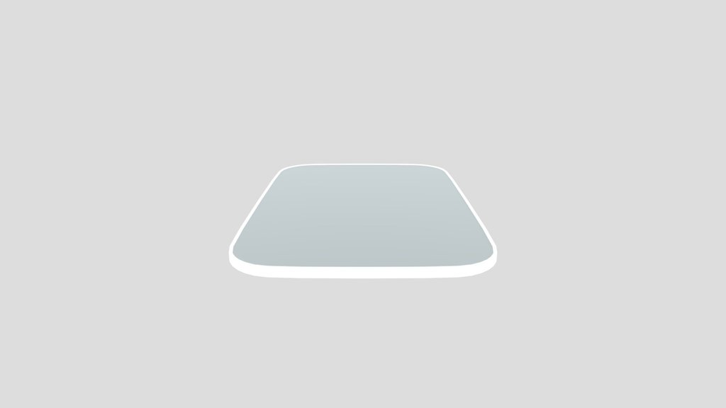 Mirror Rectangular Rounded Edge