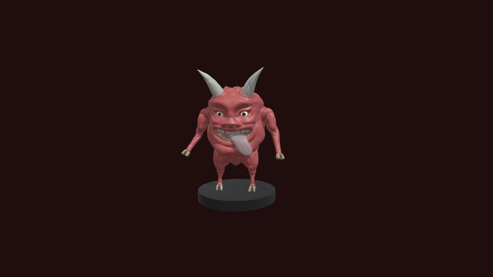 Evil Eddie 3D Model