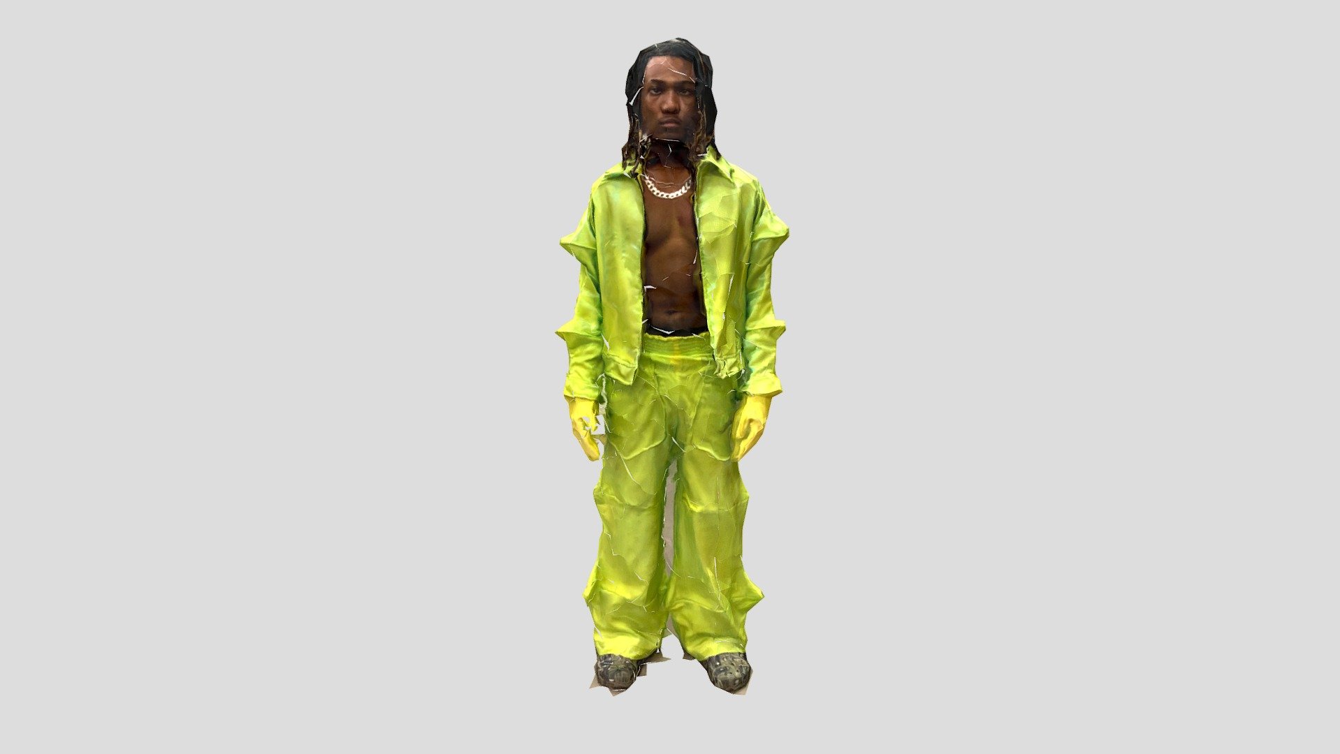 Lime Green Scan - Download Free 3D model by yaku3000 [b2c725e] - Sketchfab
