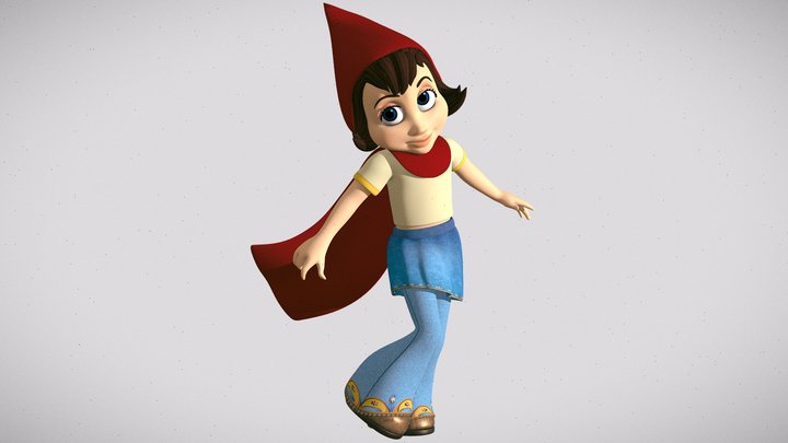 Red (Hoodwinked!) 3D Model