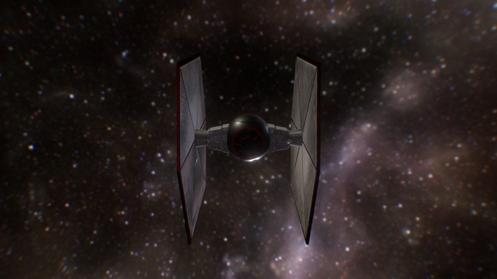 Tiefighter-starwars-spaceship 3D models - Sketchfab