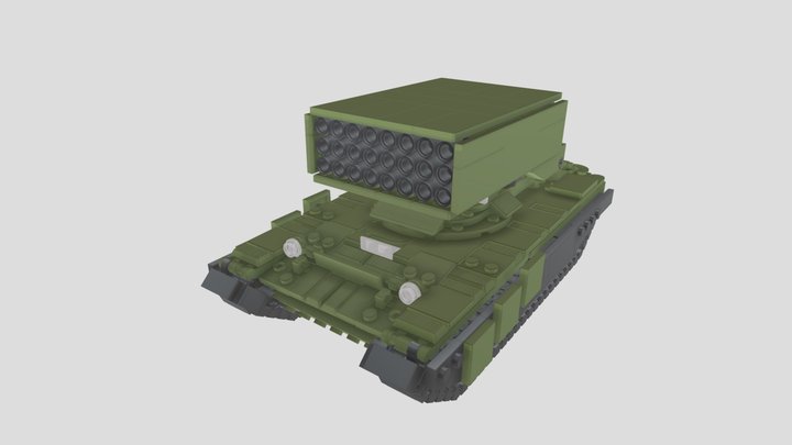 TOS 1 (lego-moc) 3D Model