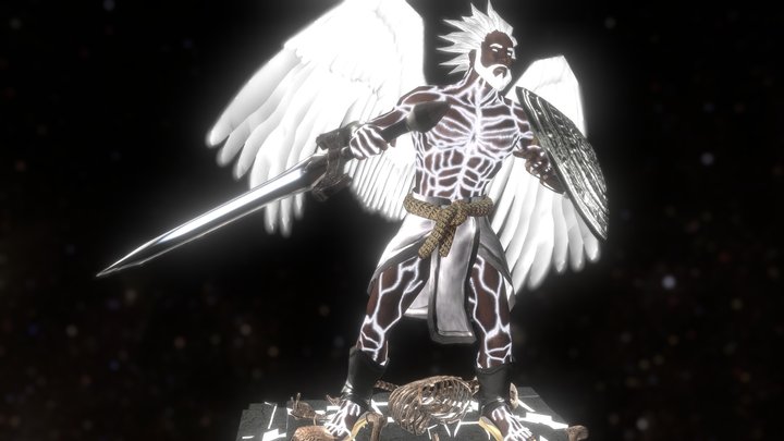 God Of Enlightenment 3D Model