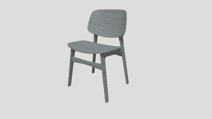 Veneer Chair 3D Model
