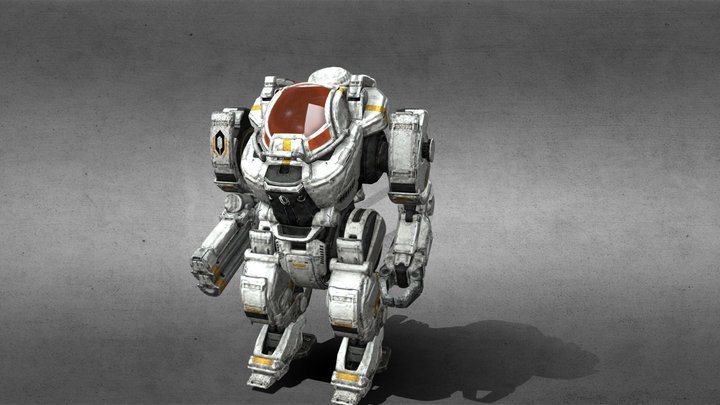 Mass Effect Mech 3D Model