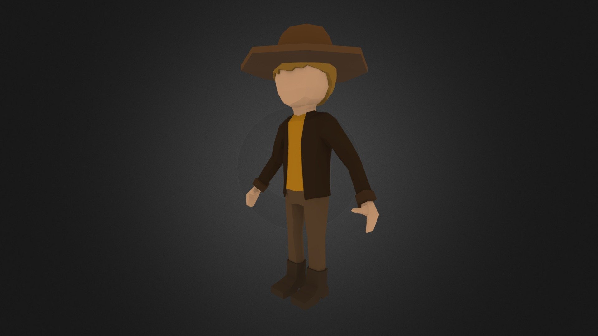 Low Poly Character Rigged Download Free 3d Model By Sebastian