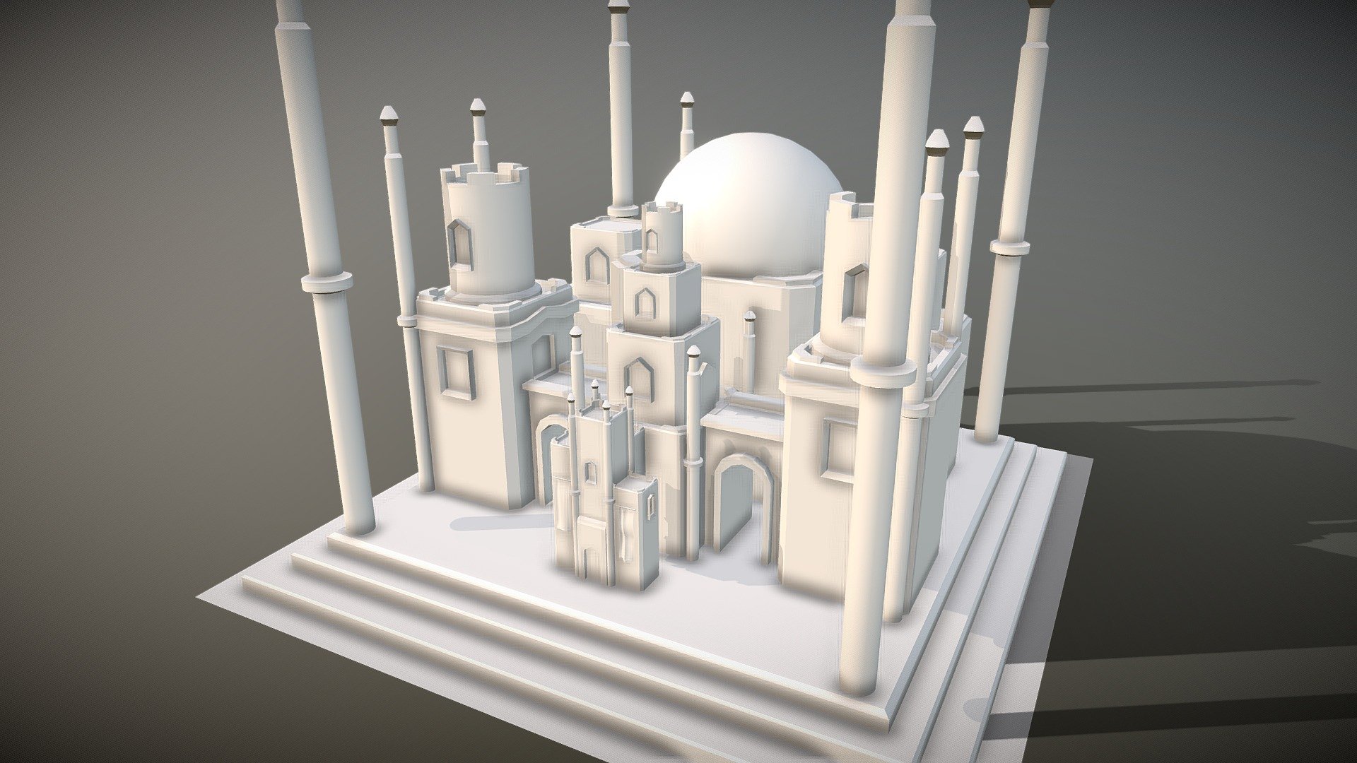 Castle modeling done with Spacedraw mobile