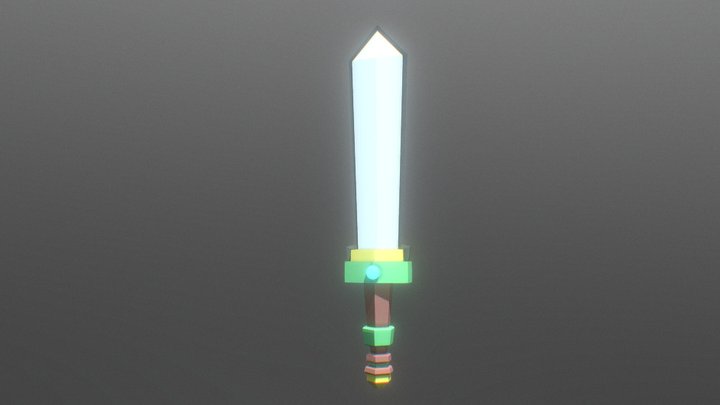 Practice Sword 3D Model