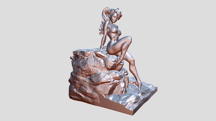 Rogue - The Savage Land (Diorama WIP)