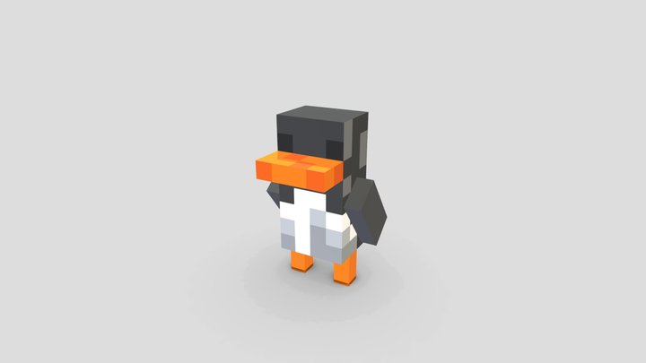 Penguin 3D Model
