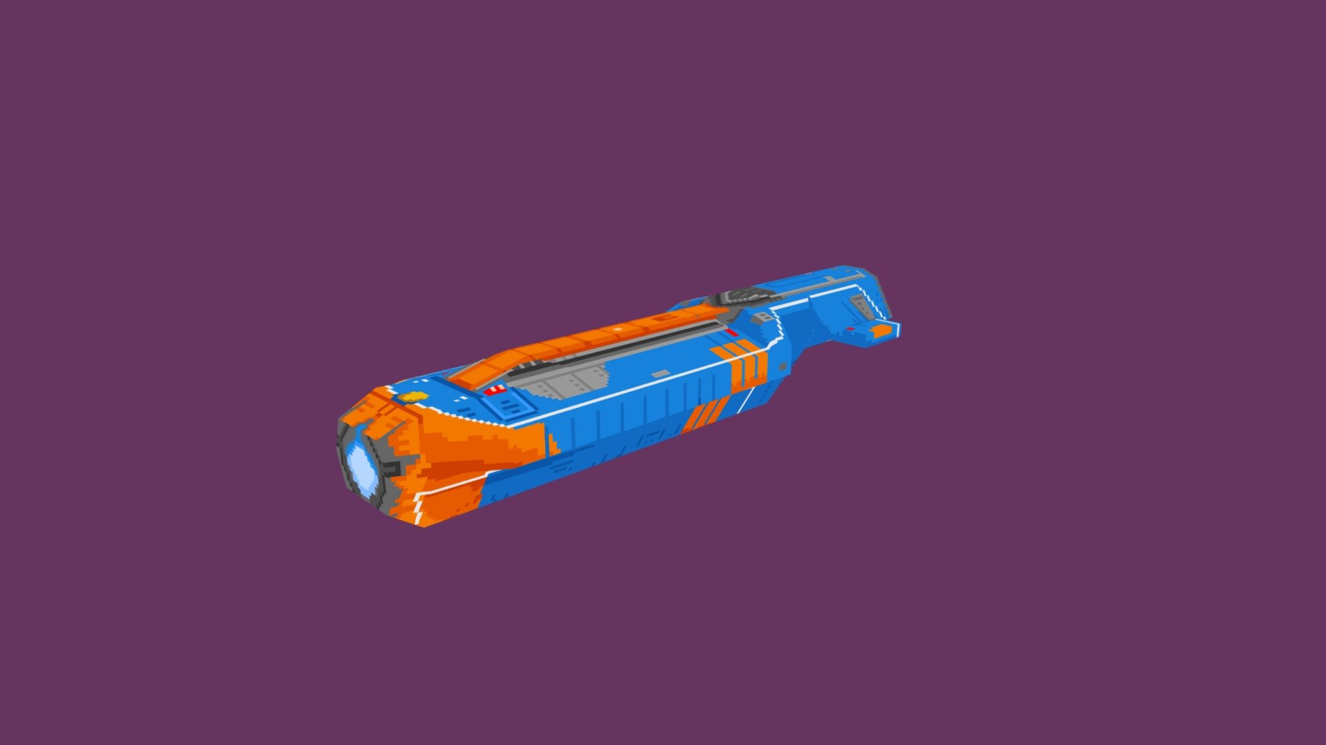 [Homeworld 2] Ion Cannon Frigate - 3D model by SolRoo [b2cd52c] - Sketchfab