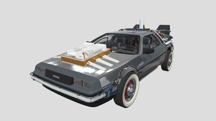 DeLorean 3ra Pelicula – Modello 3D gratuito STL
