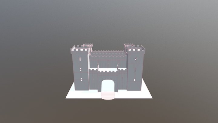 Castle Draft 3D Model
