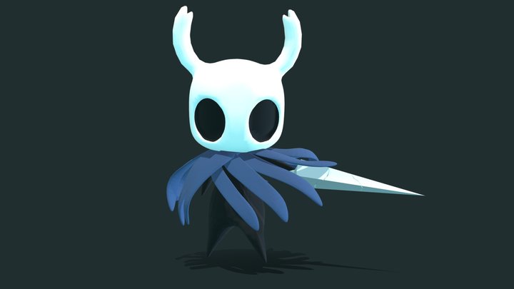 Ghost - Hollow Knight 3D Model