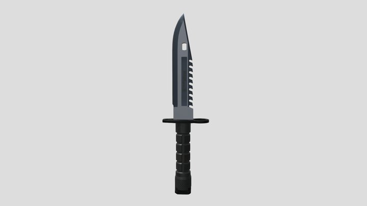 M9 Bayonet 3D Model