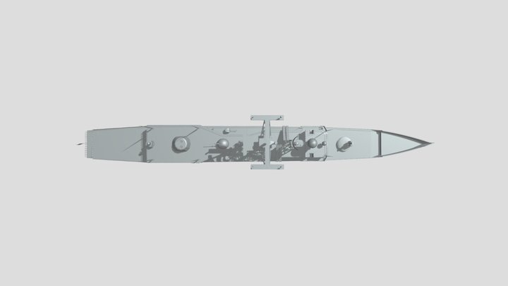 Parts of a Boat 3D Model