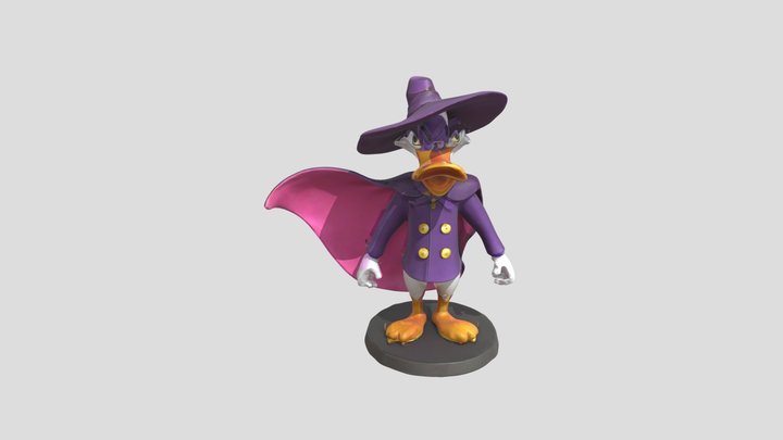 Masked Avenger Duck 3D Model