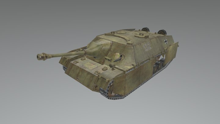 Jagpanzer 3D Model