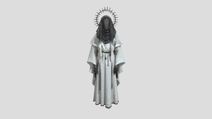 Ethereal Sentinel 3D Model