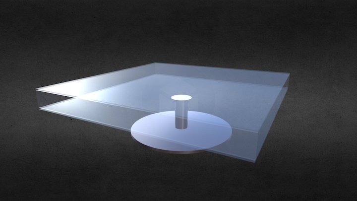 Desk 3D Model