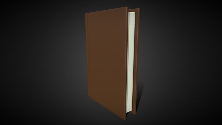 Book 3D Model