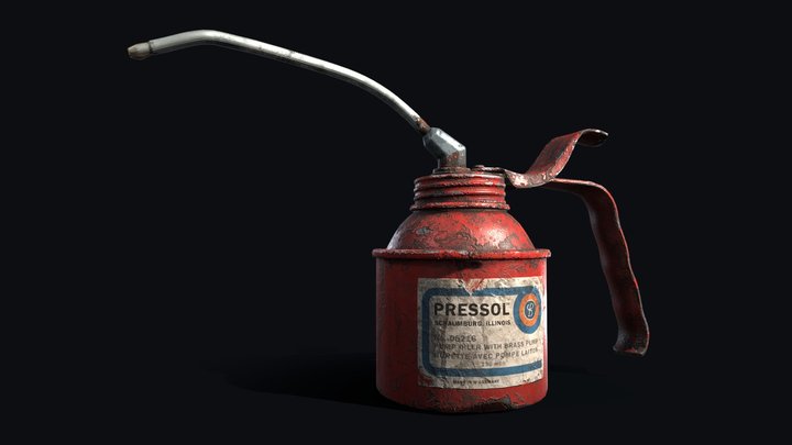 Pressol Oil Pump 3D Model