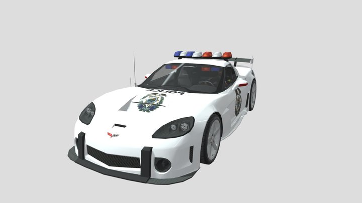 chevrolet corvette federal cruiser – Modello 3D gratuito STL