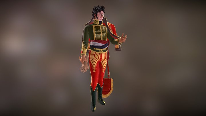 Joachim Murat 3D Model
