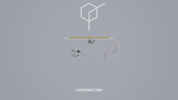 Electronic Ignition Diagram 3D Model