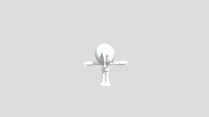 Blott Monster 3D Model