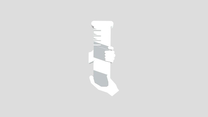 Tubo de ensayo 3D Model