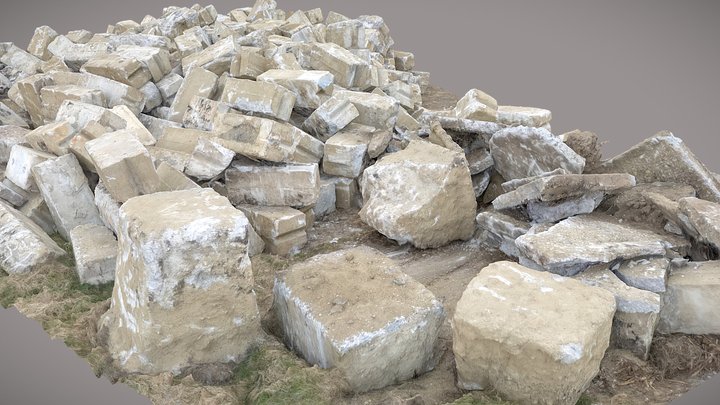 Rubble 3D models - Sketchfab