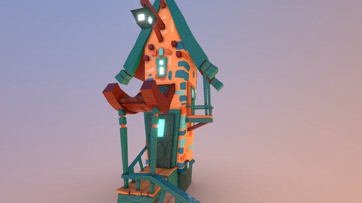 Casa Luminosa 3D Model