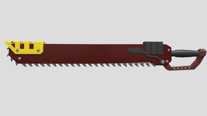 Chainsword 3D Model