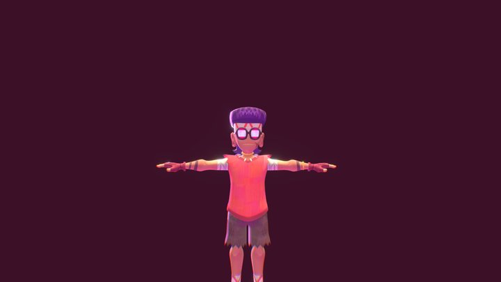 Kael Model and Texture 3D Model