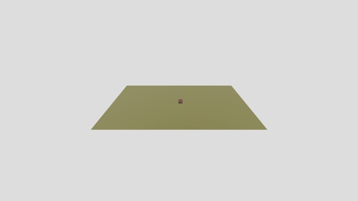 Golf 2 Lowpoly 3D Model