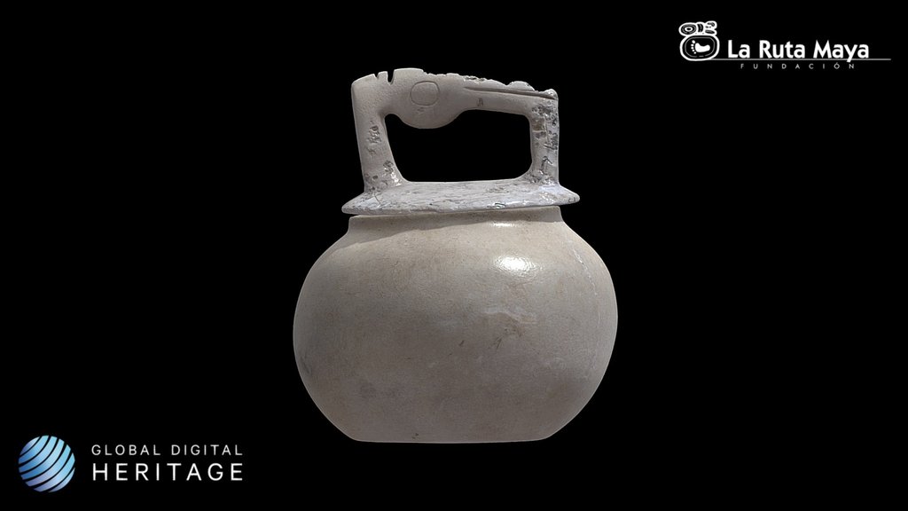Bowl with lid in the form of Bird Holding a Fish
