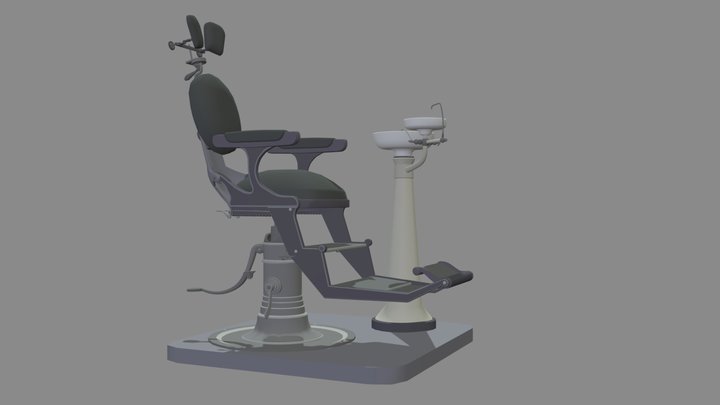dental chair 3D Model