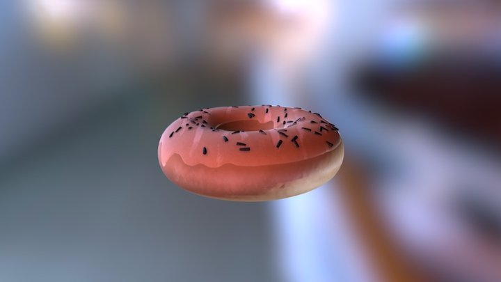 Donut 3D Model