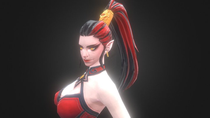 Summoner'sWarLC - Rakshasa 3D Model